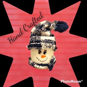 Hand Crafted Snowman